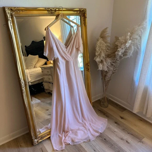 jenny yoo silk bridesmaid dress Jenny Yoo "Nicole"  Elizabeth Johns
